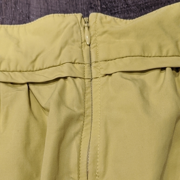 J Crew Women’s Neon Yellow Mini Skirt Size 0 - Picture 4 of 5